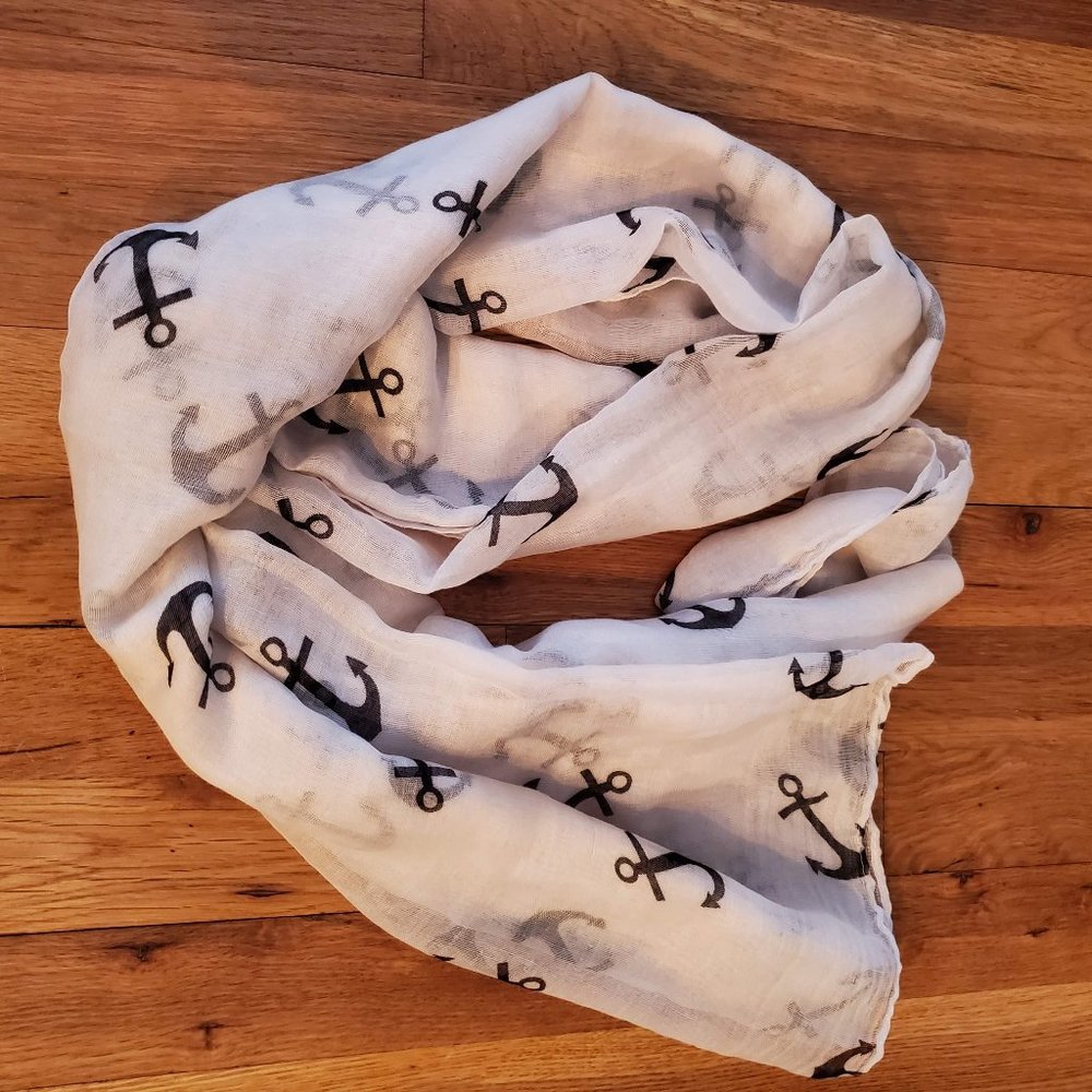 Nautical Theme Spring Time Scarf